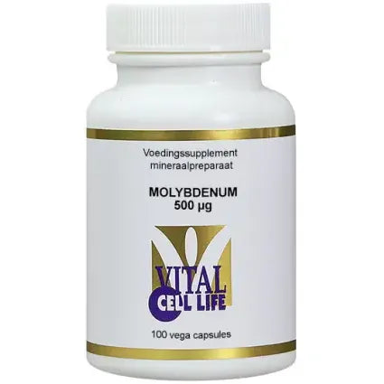 Vital Cell Life Molybdenum 500 mcg 100 vcaps