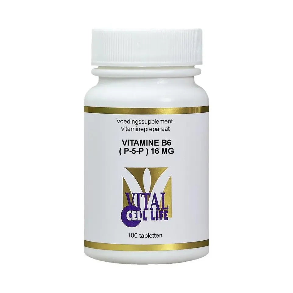Vital Cell Life Vitamine b6 p-5-p 16 mg 100 tabletten