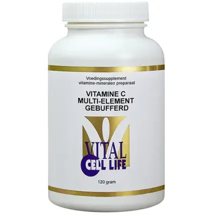 Vital Cell Life Vitamine C multi element gebufferd poeder 120
