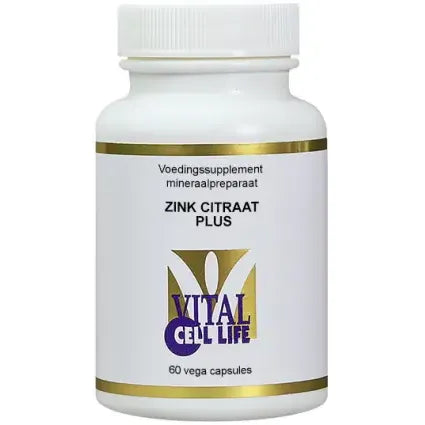 Vital Cell Life Zink citraat plus 60 capsules