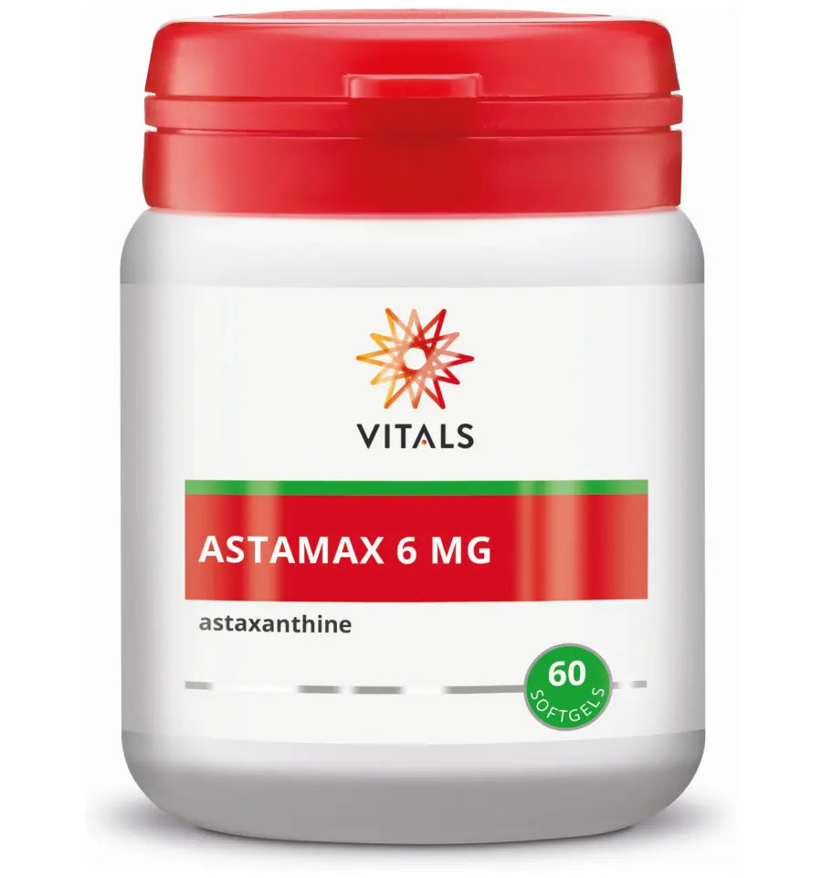 Vitals Astamax 6 mg 60 softgels (afbeelding 1)