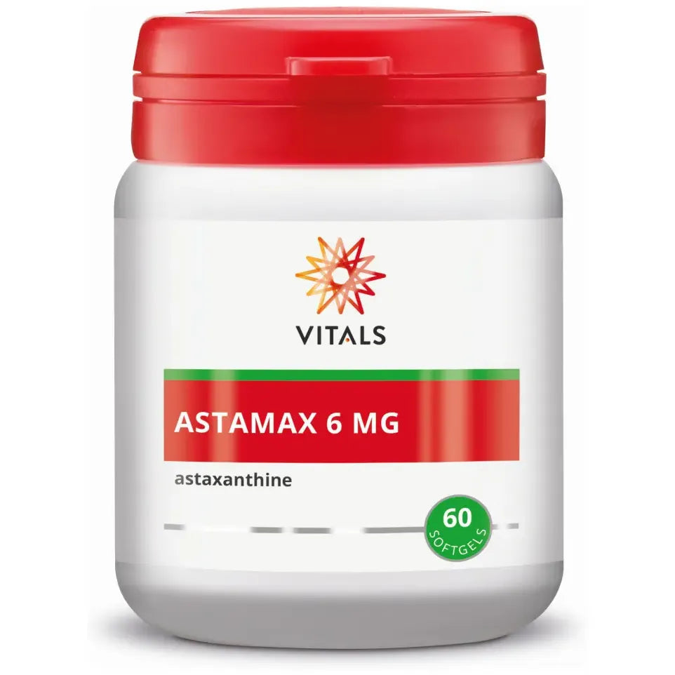 Vitals Astamax 6 mg 60 softgels (afbeelding 1)