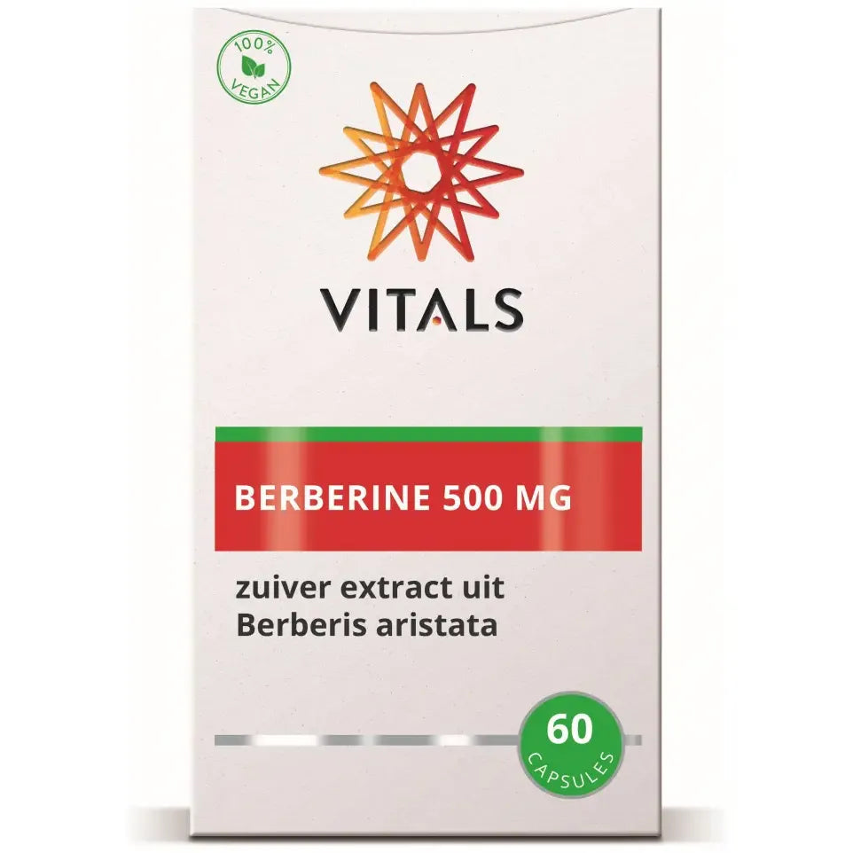 Vitals Berberine 500 mg 60 capsules