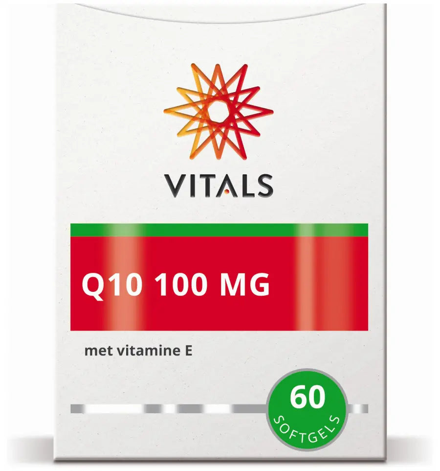 Vitals Q10 100 mg 60 capsules (afbeelding 3)