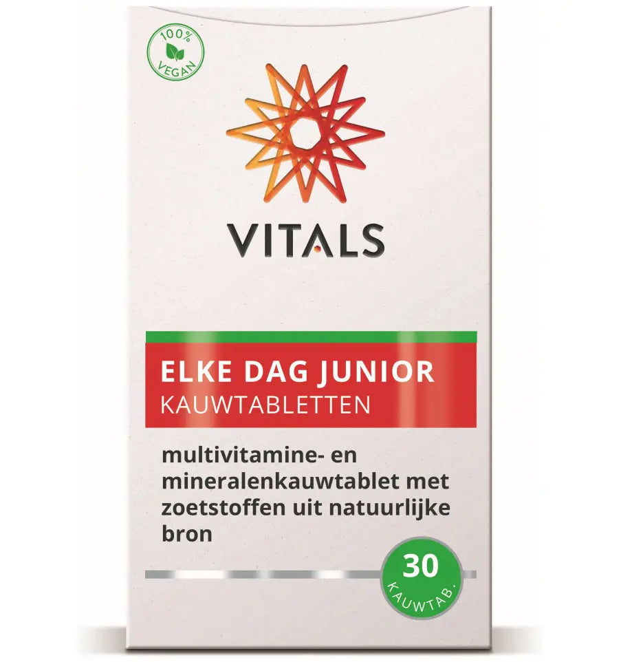Vitals Elke dag junior 30 kauwtabletten (afbeelding 3)