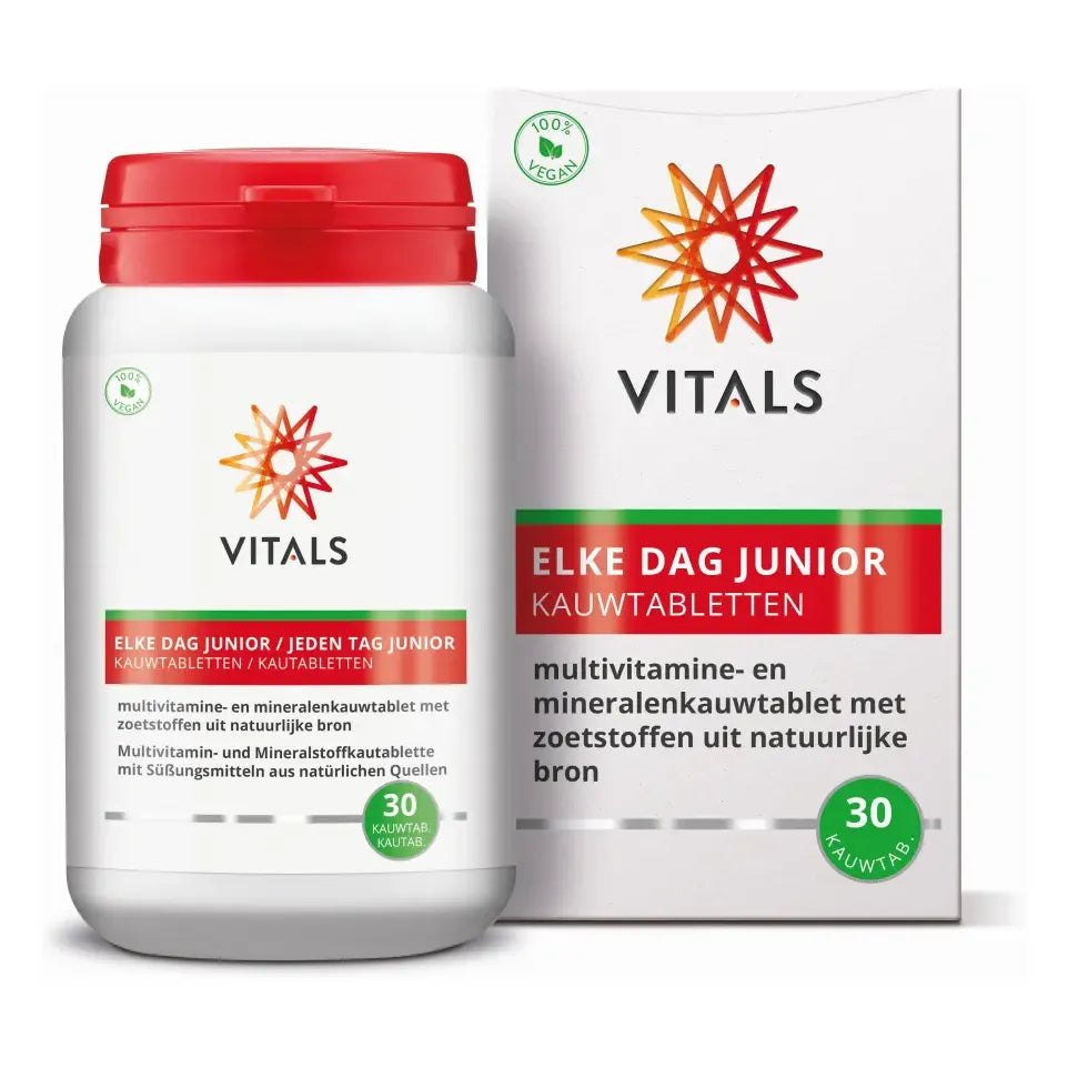Vitals Elke dag junior 30 kauwtabletten (afbeelding 2)