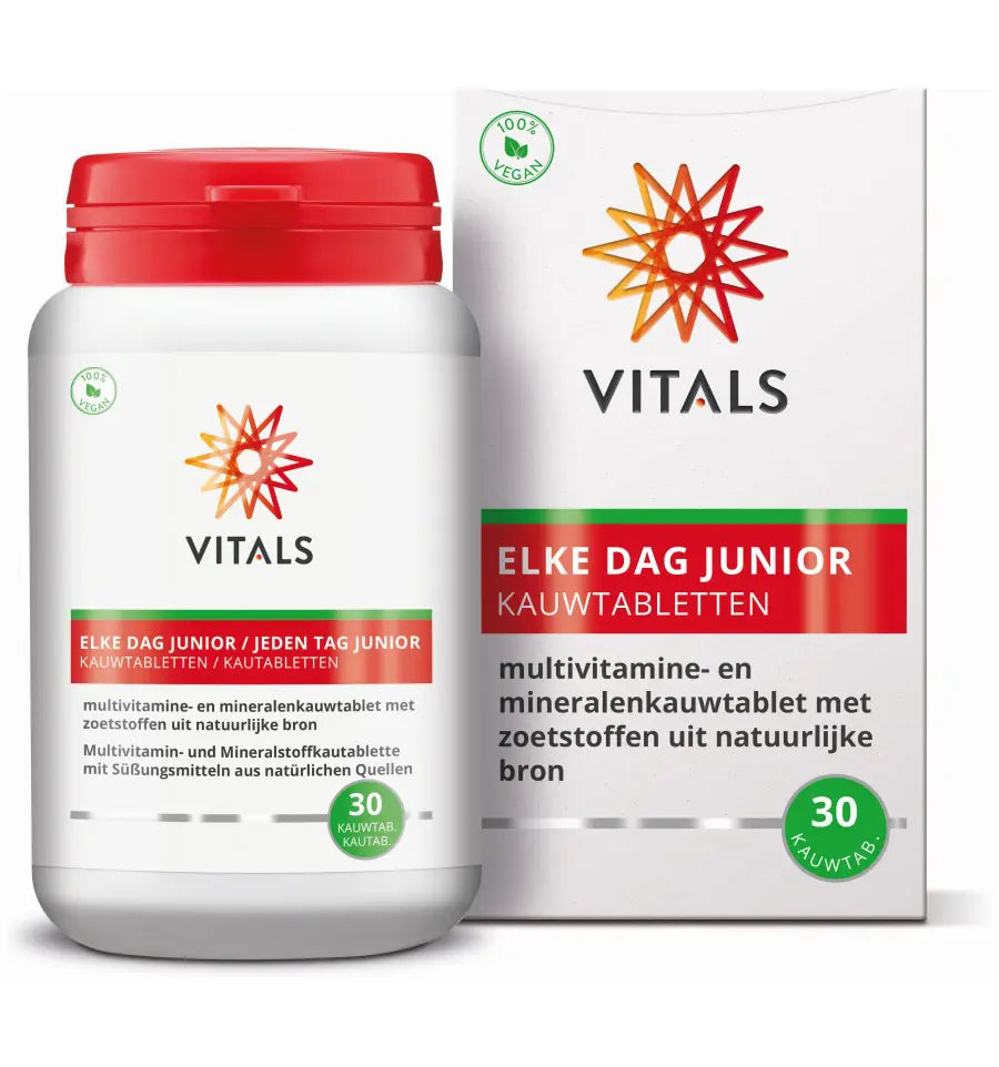 Vitals Elke dag junior 30 kauwtabletten (afbeelding 2)