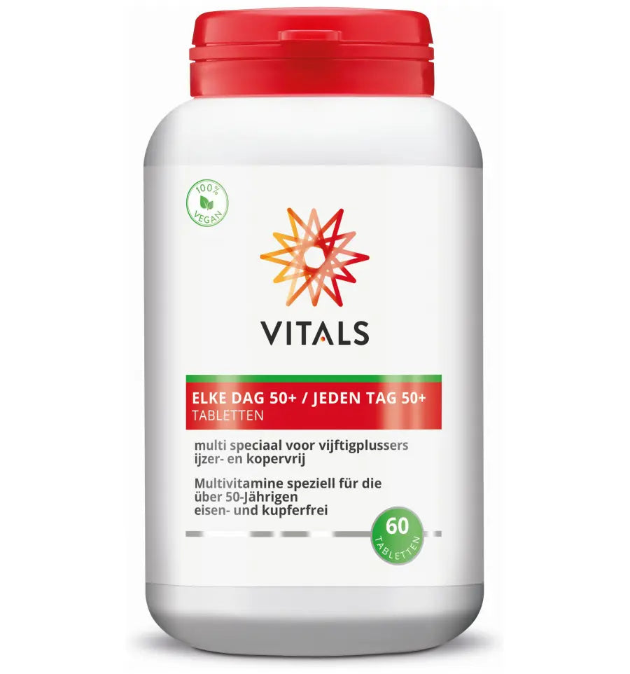 Vitals Elke dag 50+ 60 tabletten