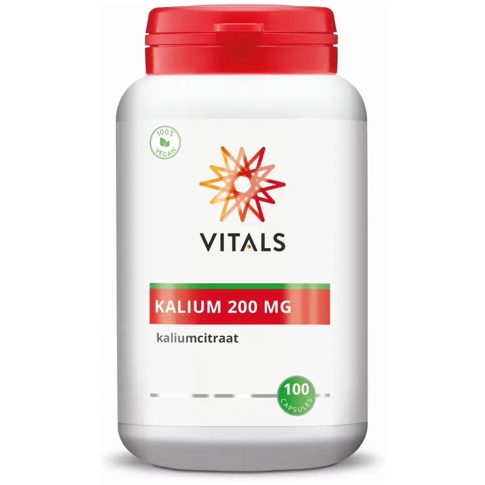 Vitals Kalium citraat 200 mg 100 capsules