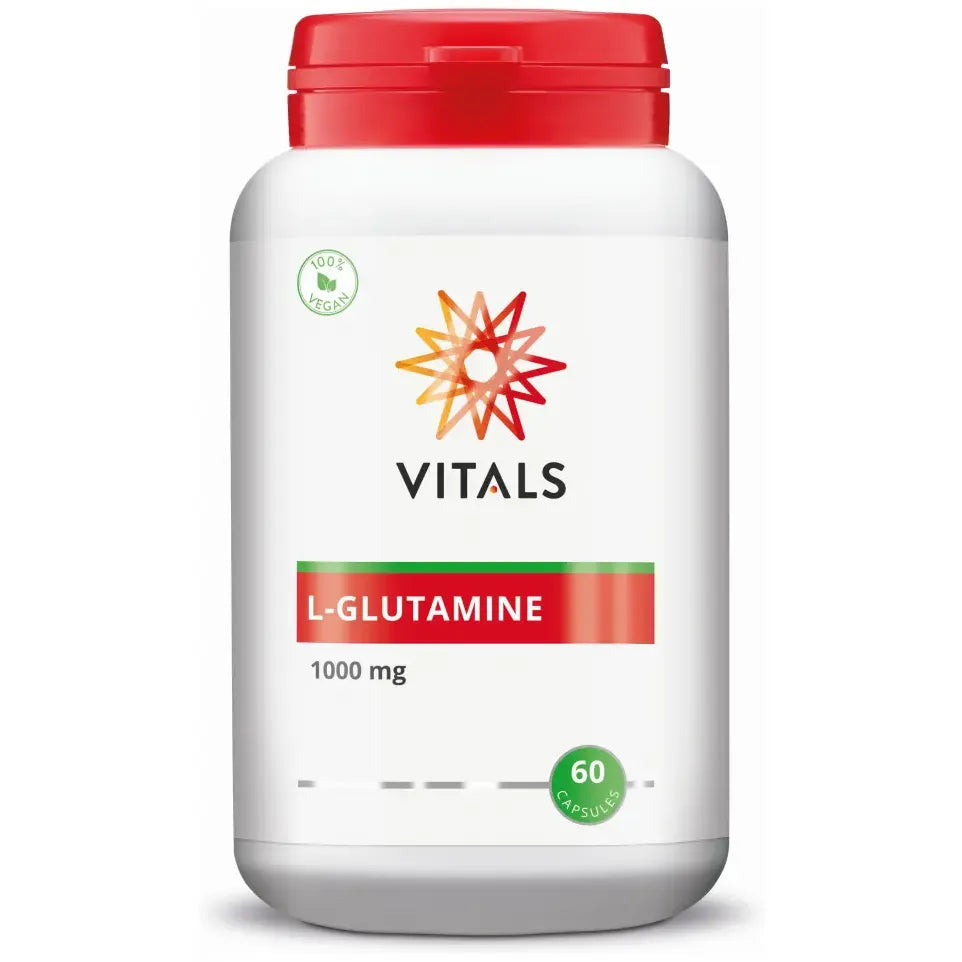 Vitals L-Glutamine 1000 mg 60 capsules