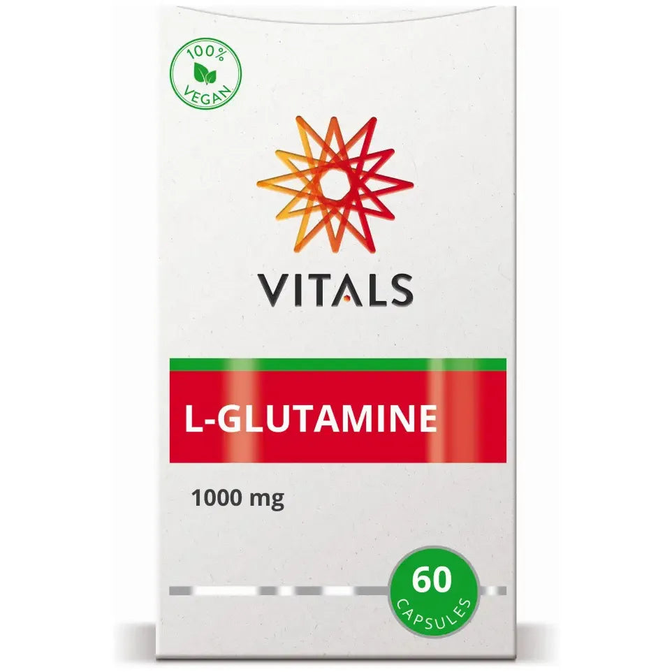 Vitals L-Glutamine 1000 mg 60 capsules