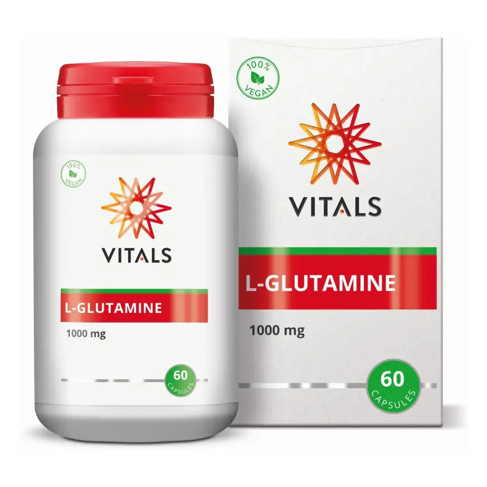Vitals L-Glutamine 1000 mg 60 capsules