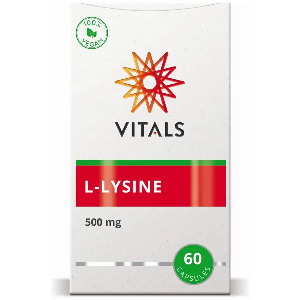 Vitals L-lysine 500 mg 60 vcaps