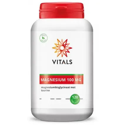 Vitals Magnesiumbisglycinaat 100 mg 120 tabletten