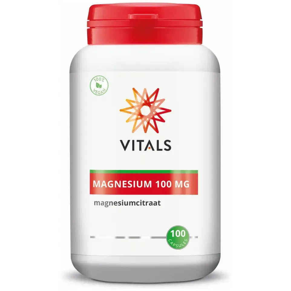 Vitals Magnesiumcitraat 100 mg 100 capsules