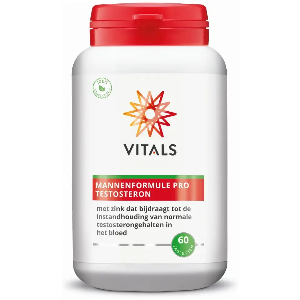 Vitals Mannenformule Pro Testosteron 60 tabletten