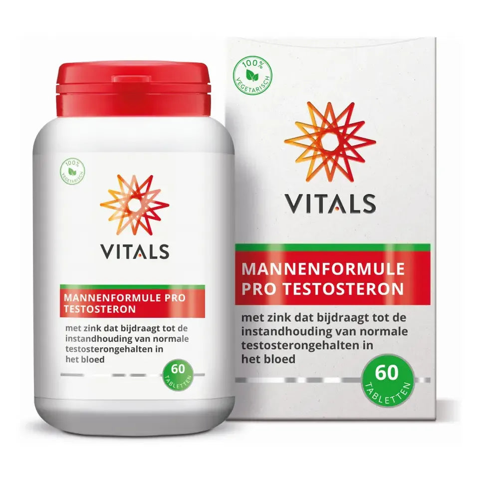 Vitals Mannenformule Pro Testosteron 60 tabletten