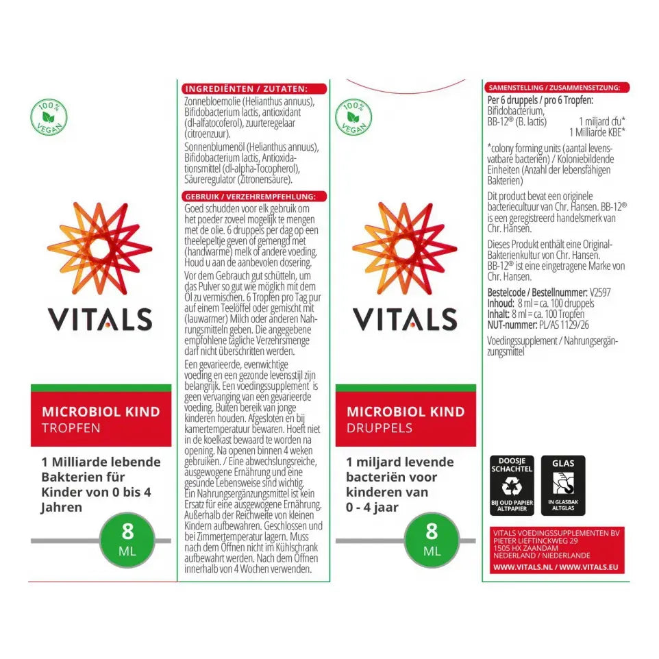 Vitals Microbiol Kind 8 ml