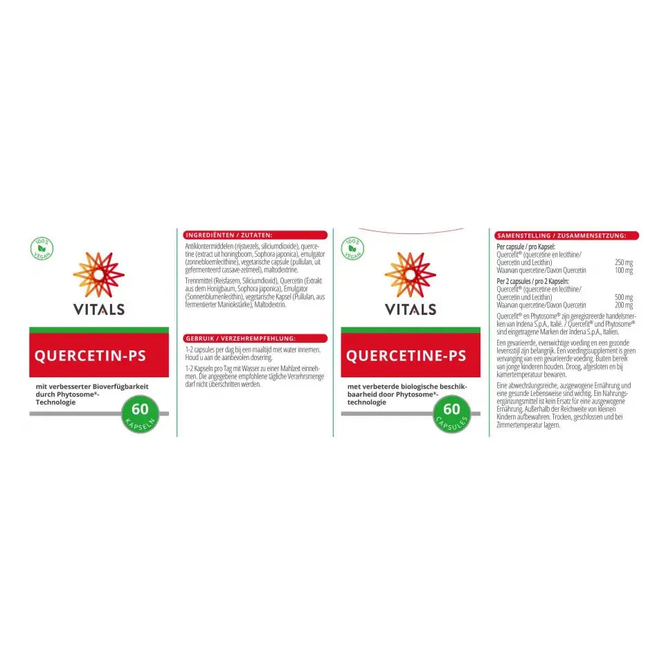 Vitals Quercetine-PS 60 capsules