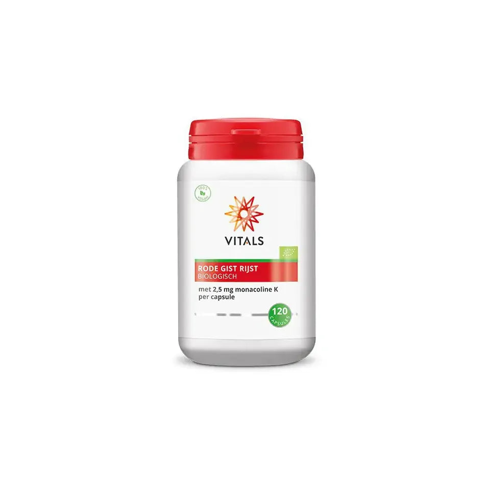 Vitals Rode Gist Rijst 120 capsules