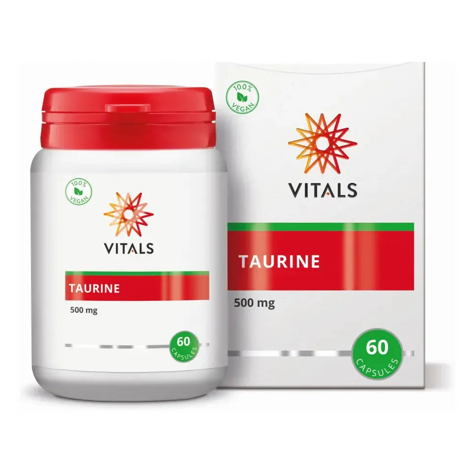 Vitals Taurine 500 mg 60 vcaps