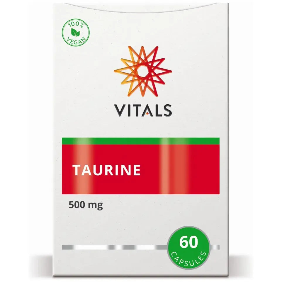 Vitals Taurine 500 mg 60 vcaps