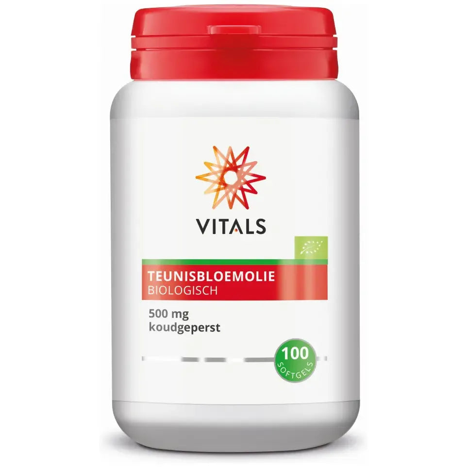 Vitals Teunisbloemolie 500 mg 100 softgels