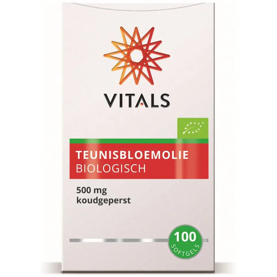 Vitals Teunisbloemolie 500 mg 100 softgels