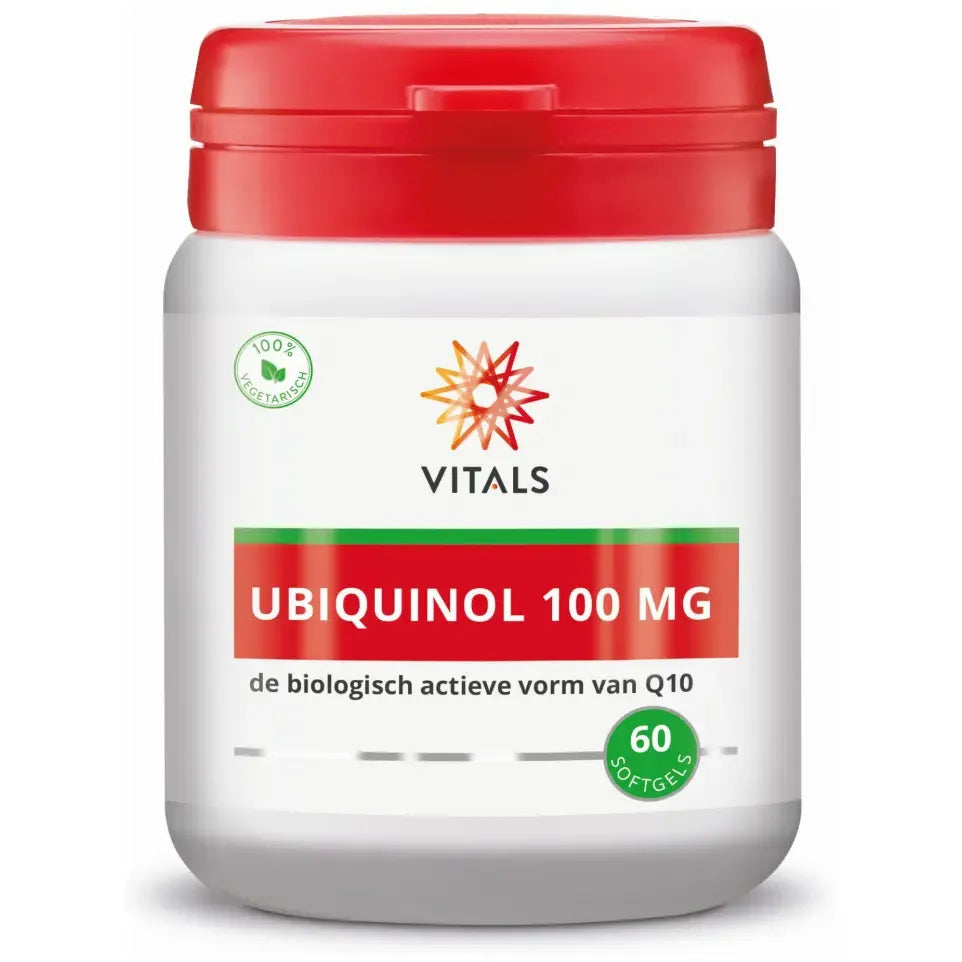 Vitals Ubiquinol 100 mg 60 capsules (afbeelding 1)