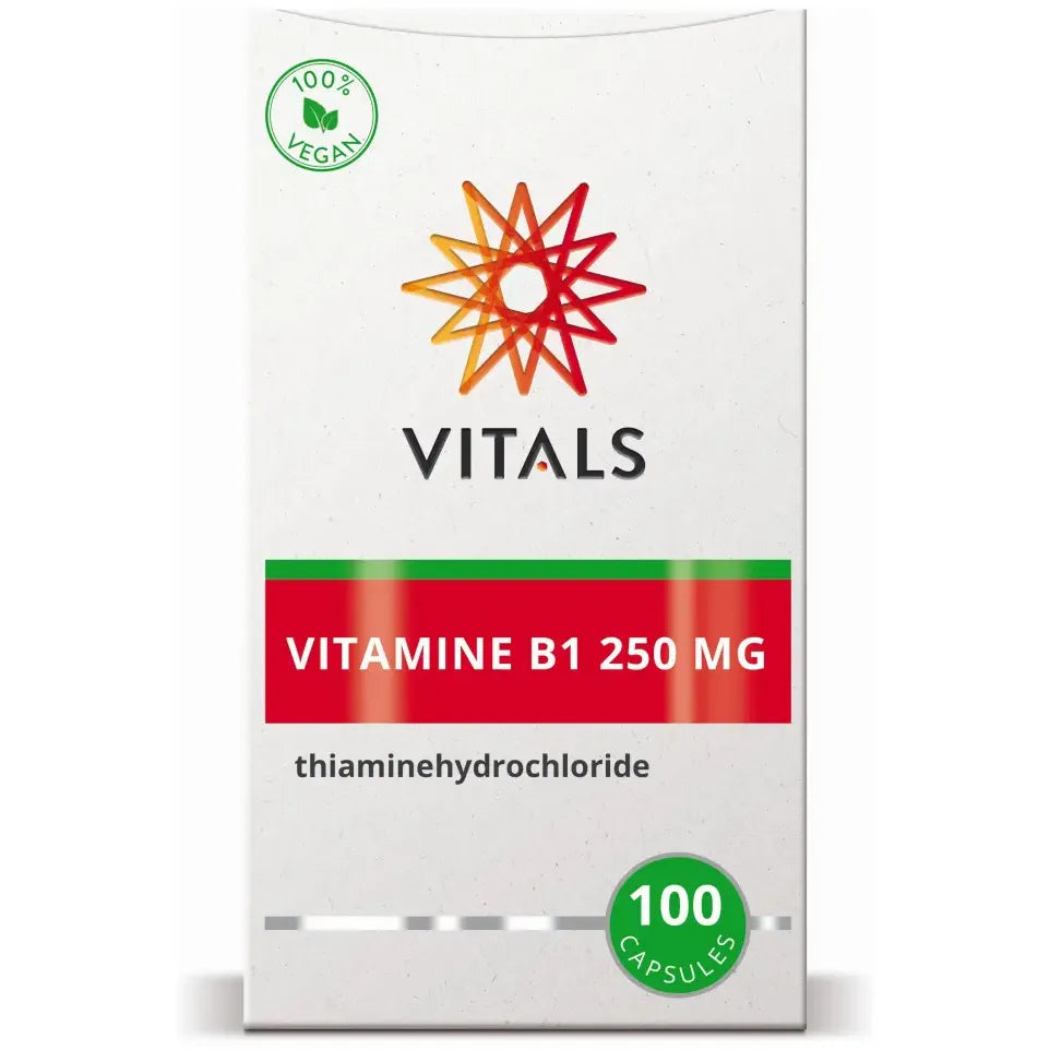 Vitals Vitamine B1 thiamine 250 mg 100 capsules