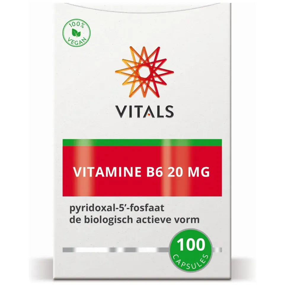 Vitals Vitamine B6 20 mg 100 capsules