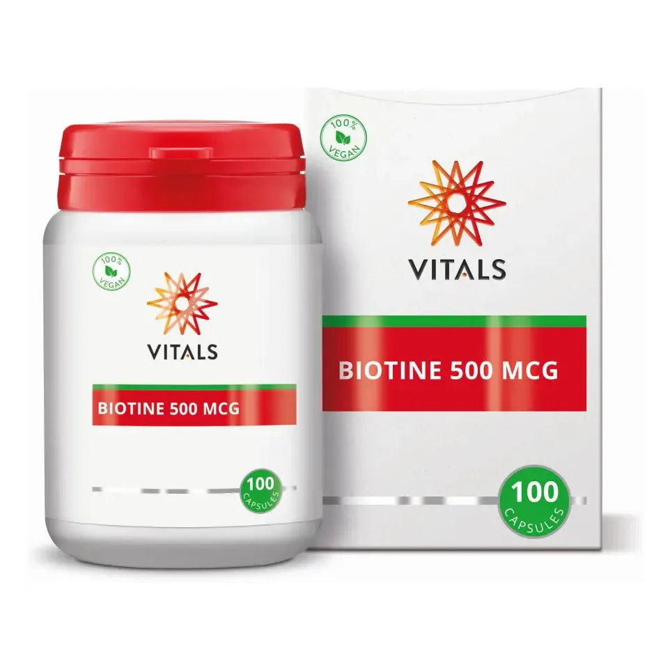 Vitals Biotine 500 mcg 100 capsules