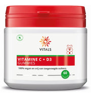 Vitals Vitamine C + D3 60 gummies (afbeelding 1)