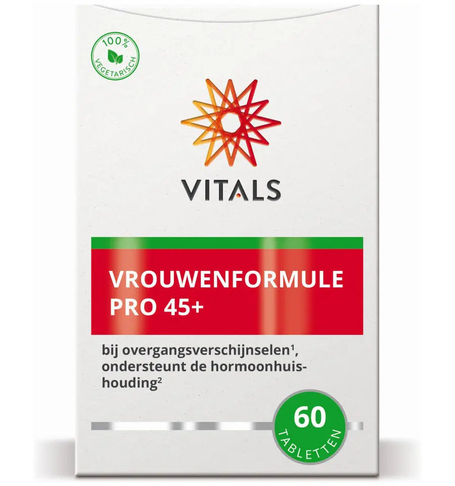 Vitals Vrouwenformule pro 45+ 60 tabletten (afbeelding 3)