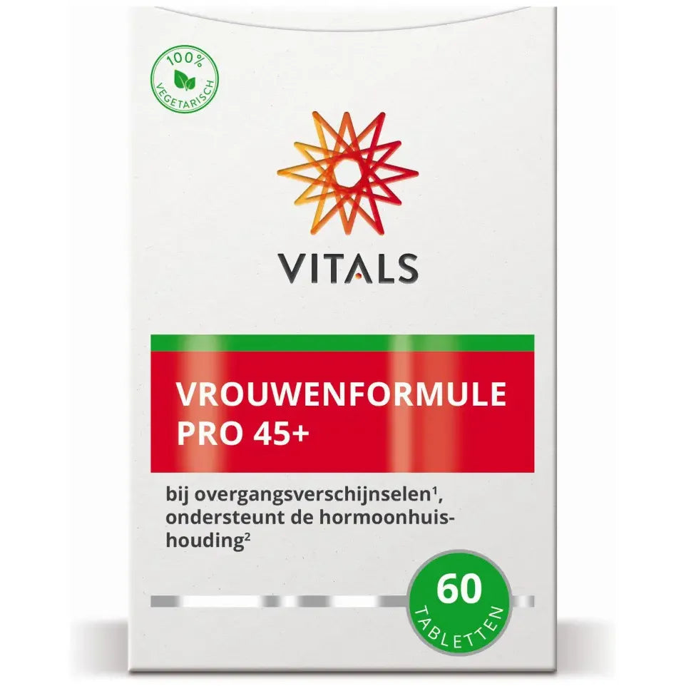 Vitals Vrouwenformule pro 45+ 60 tabletten (afbeelding 3)