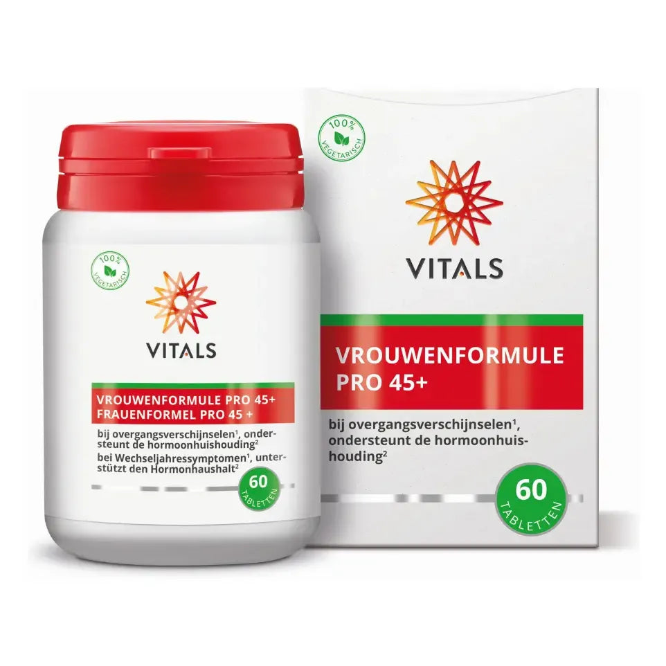 Vitals Vrouwenformule pro 45+ 60 tabletten (afbeelding 2)