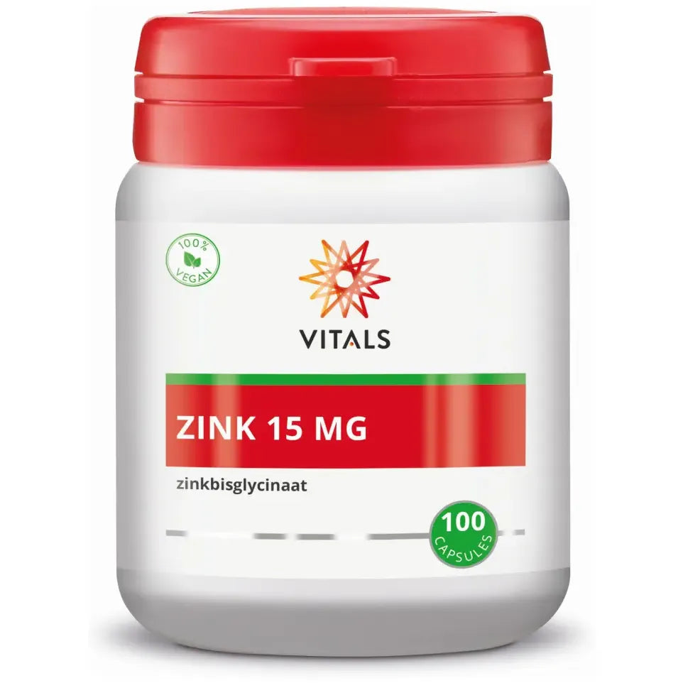 Vitals Zink 15 mg 100 capsules