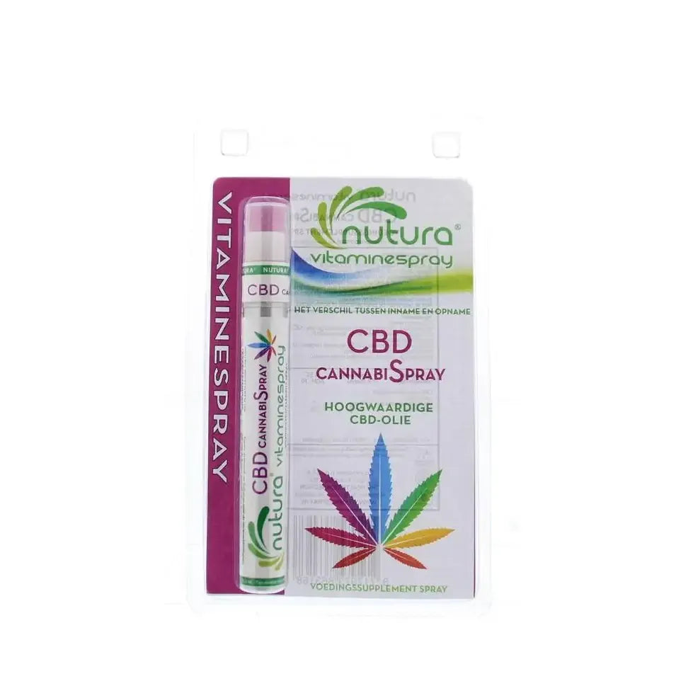 Nutura Vitaminespray CBD Cannabisspray blister 14,4 ml