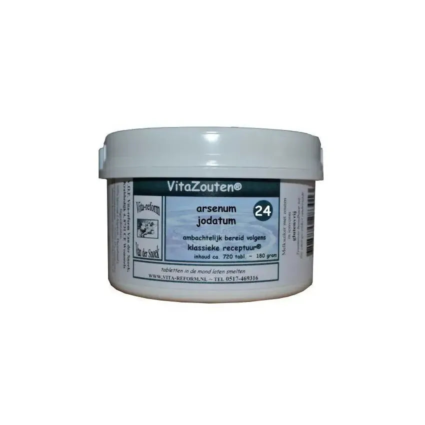 Vitazouten Arsenum jodatum VitaZout Nr. 24 720 tabletten