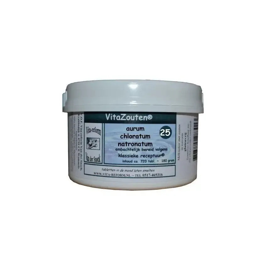 Vitazouten Aurum chlor. natronatum VitaZout Nr. 25 720 tabletten
