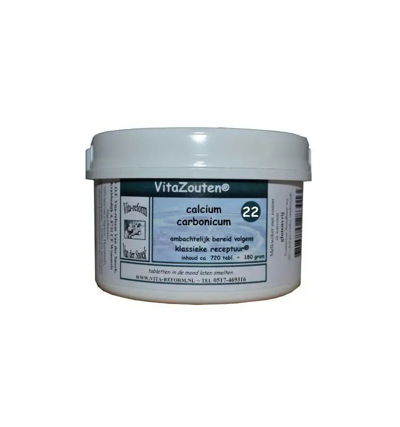 Vitazouten Calcium carbonicum VitaZout Nr. 22 720 tabletten