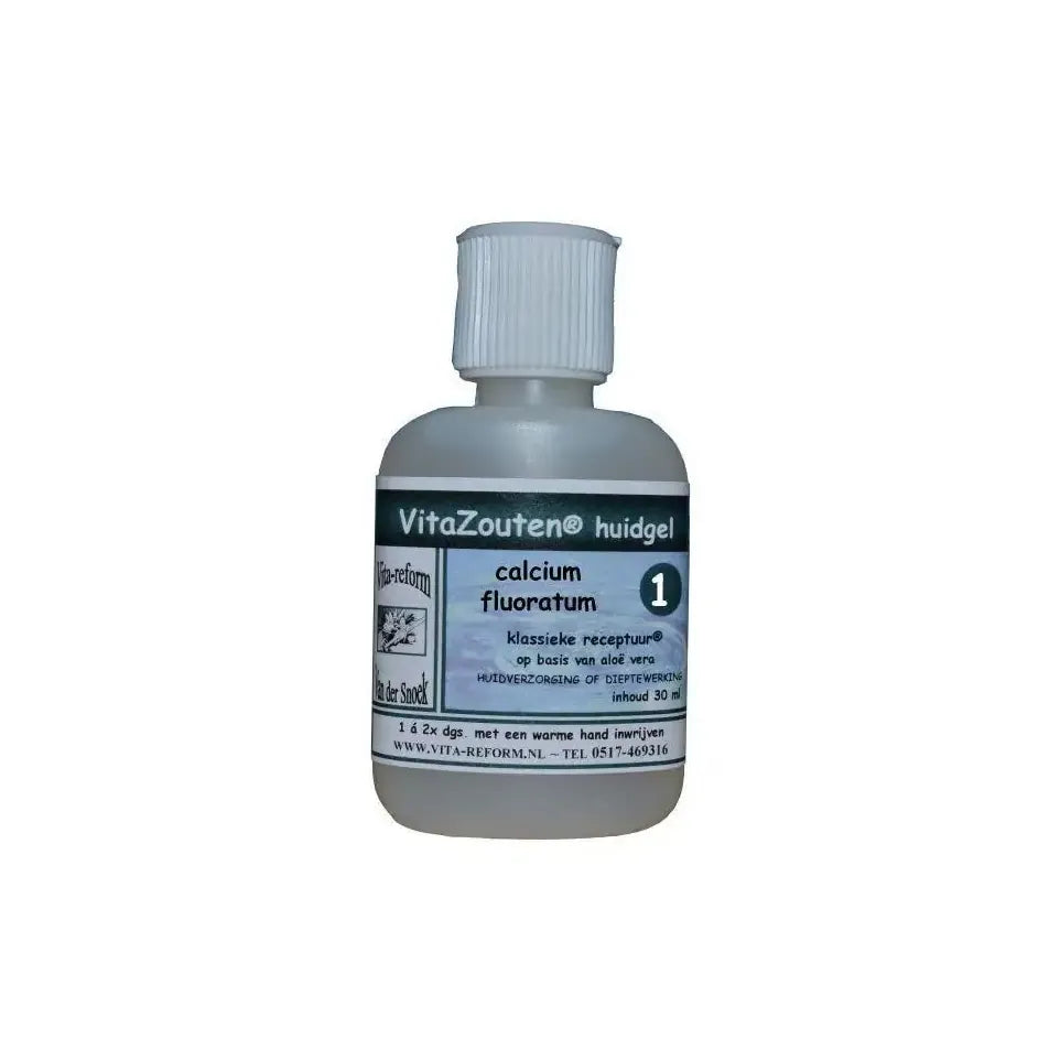 Vitazouten Calcium fluoratum huidgel Nr. 01 30 ml