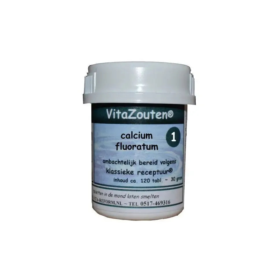 Vitazouten Calcium fluoratum Vitazout Nr. 01 120 tabletten