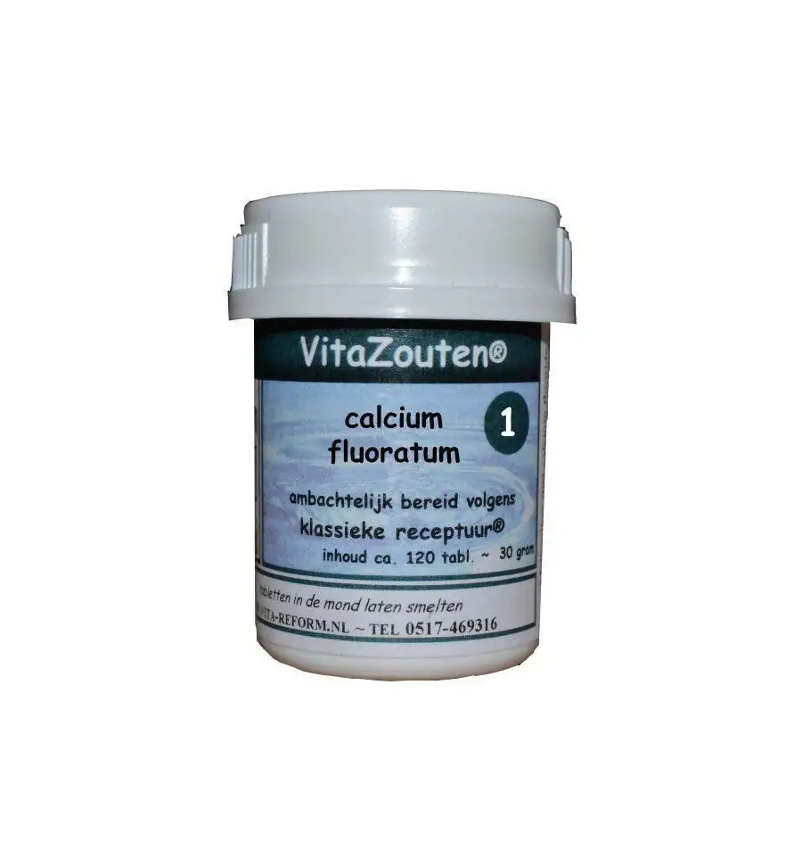Vitazouten Calcium fluoratum Vitazout Nr. 01 120 tabletten