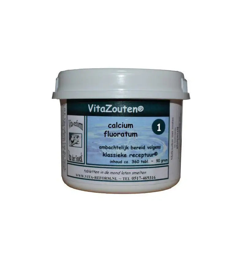 Vitazouten Calcium fluoratum Vitazout Nr. 01 360 tabletten