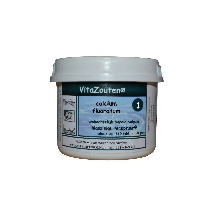 Vitazouten Calcium fluoratum Vitazout Nr. 01 360 tabletten