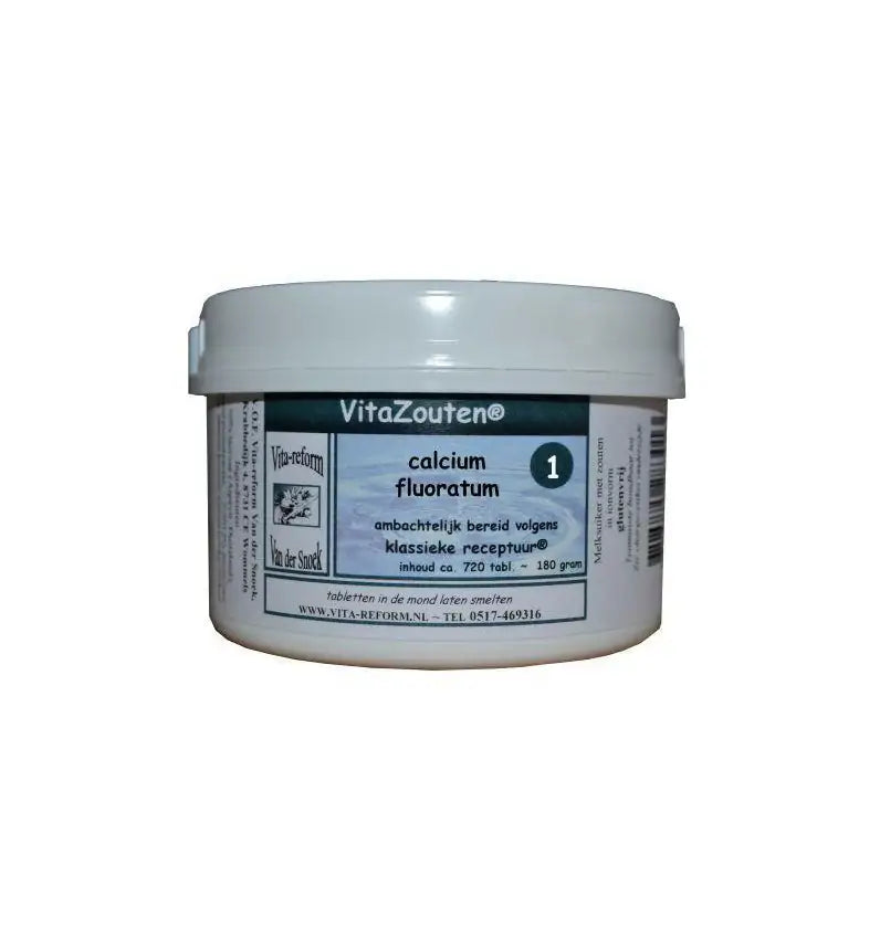 Vitazouten Calcium fluoratum Vitazout Nr. 01 720 tabletten