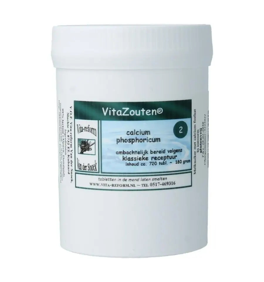 Vitazouten Calcium phosphoricum VitaZout Nr. 02 720 tabletten