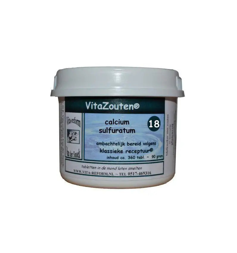 Vitazouten Calcium sulfuratum VitaZout Nr. 18 360 tabletten