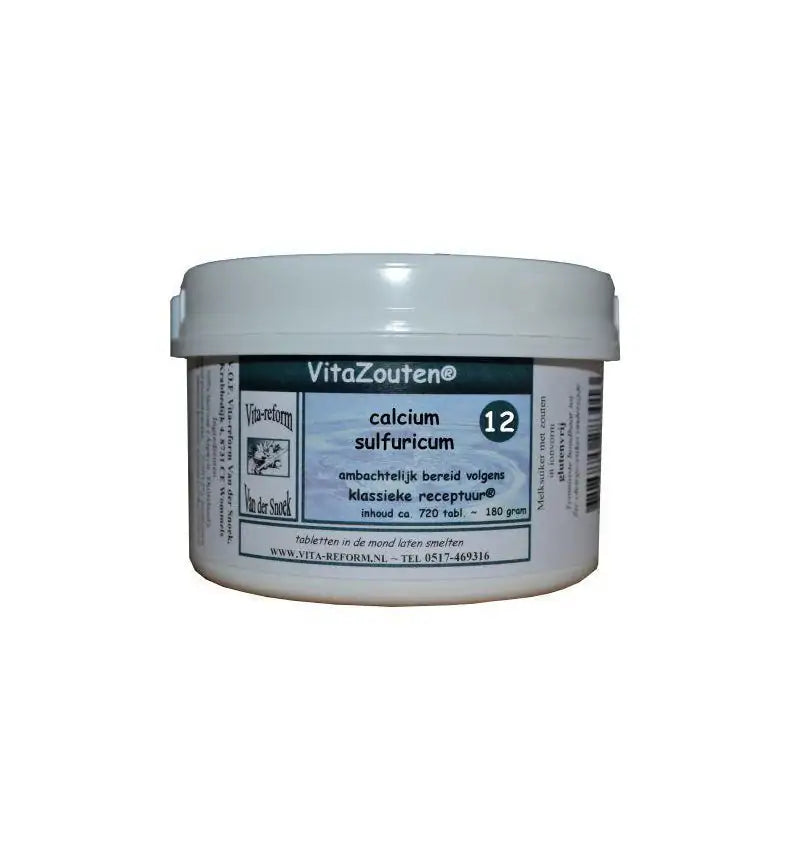 Vitazouten Calcium sulfuricum VitaZout Nr. 12 720 tabletten